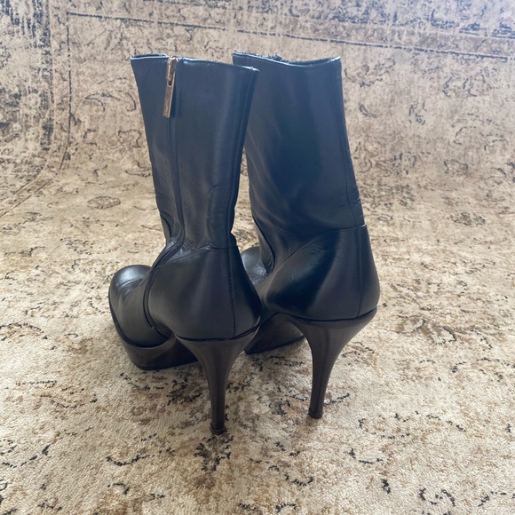 Yves saint laurent wooden platform booties - Picture 4 of 5